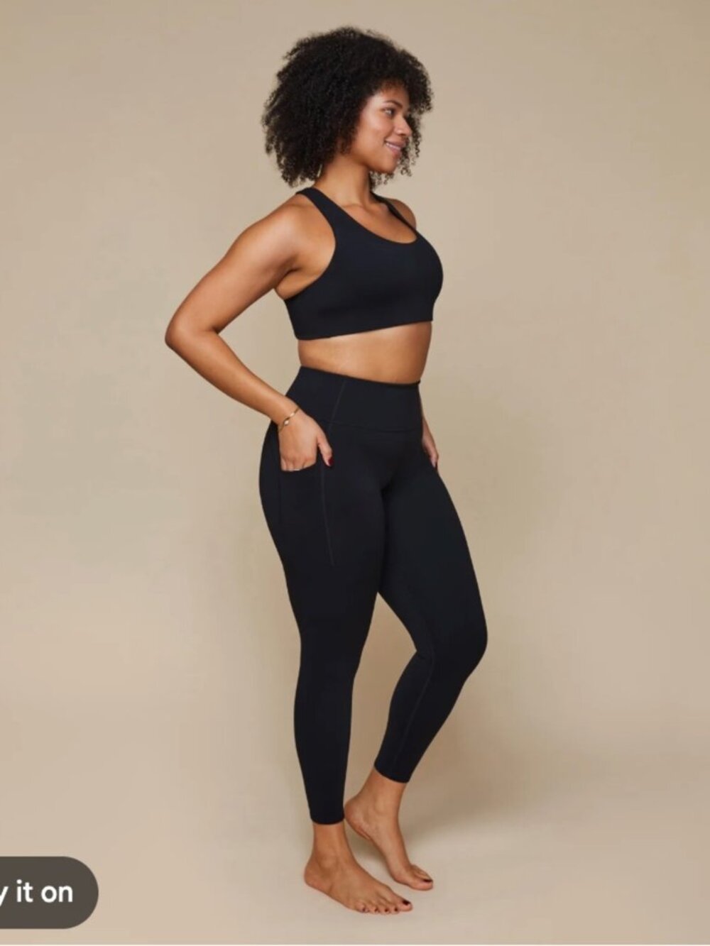 Harper Wilde Flex High-Rise Legging in Black, Size L